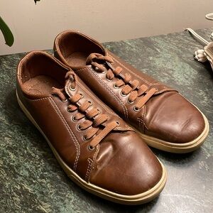 American Eagle Outfitters brown leather casual mens shoes sz. 7